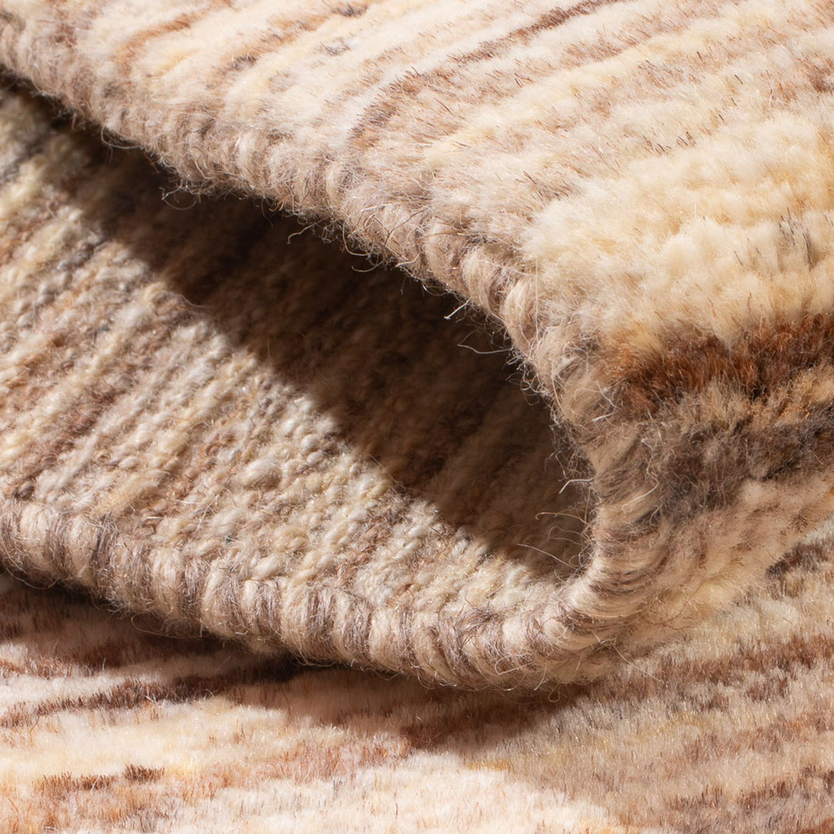 Gabbeh Teppich - Perser - 96 x 58 cm - hellbeige