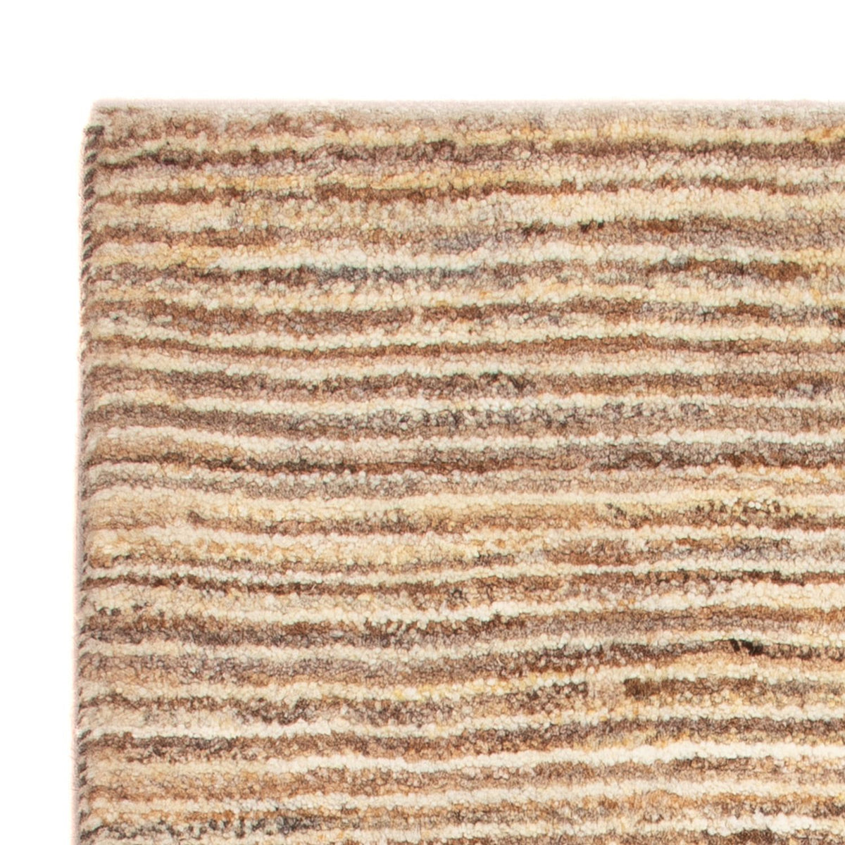 Gabbeh Teppich - Perser - 95 x 63 cm - dunkelbeige