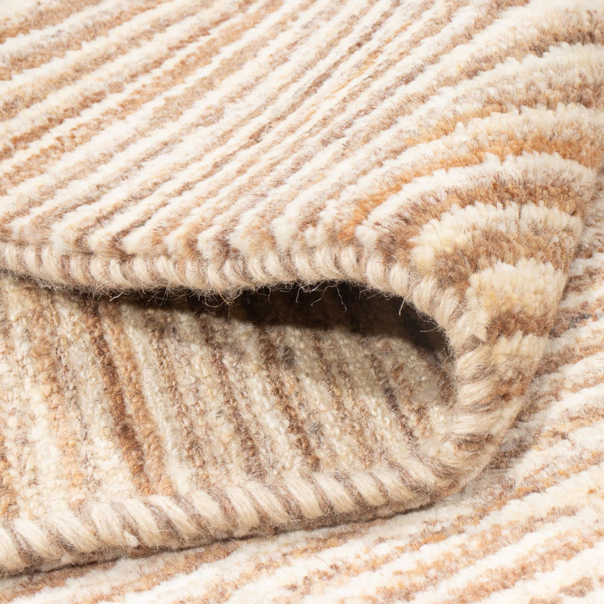 Gabbeh Teppich - Perser - 238 x 164 cm - hellbraun