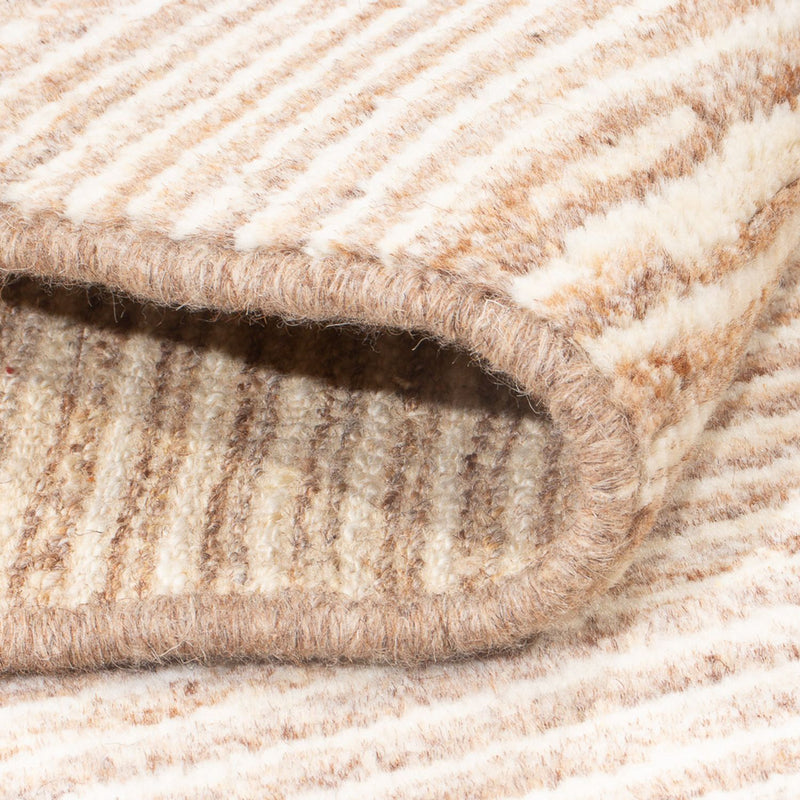 Gabbeh Teppich - Perser - 145 x 102 cm - hellbeige