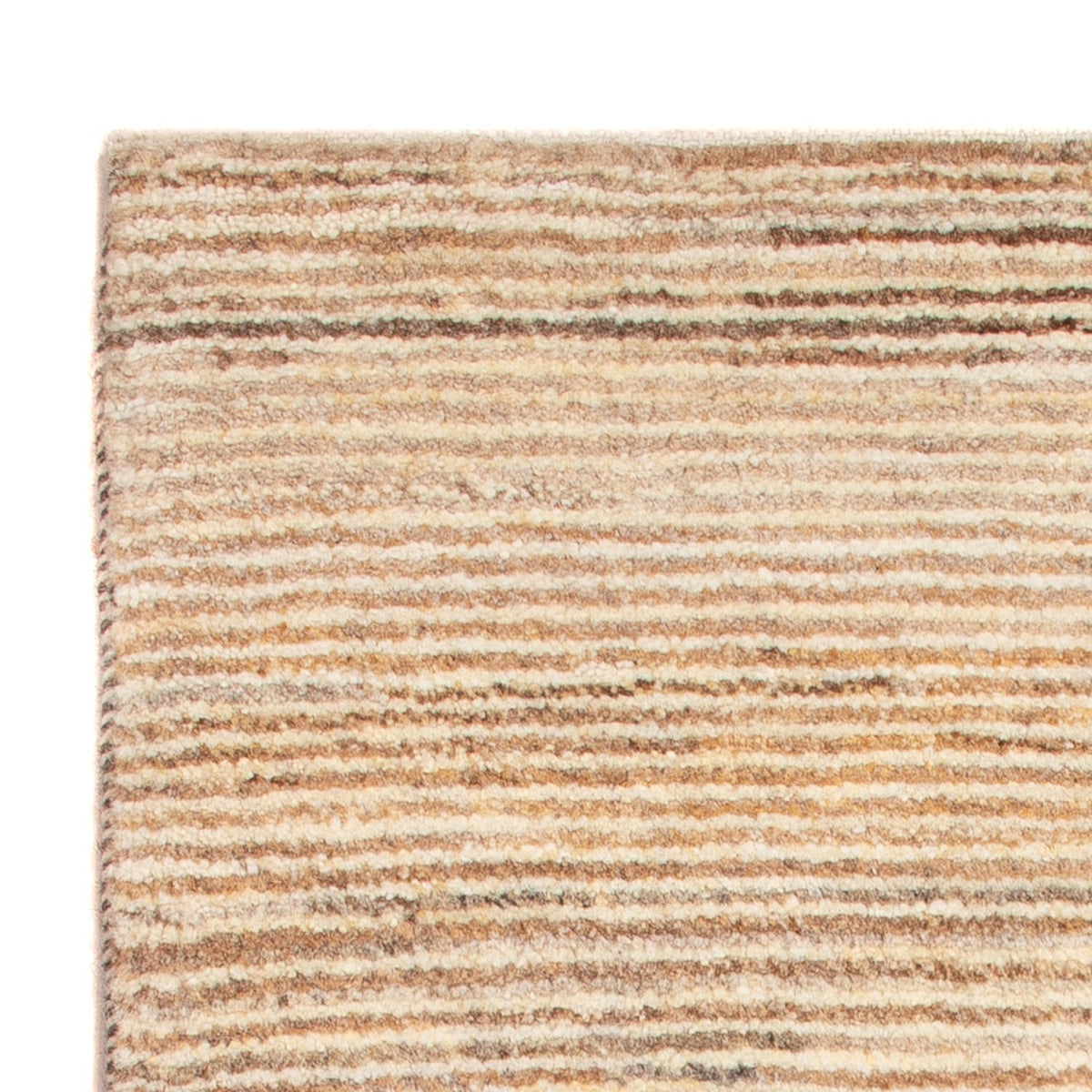 Gabbeh Teppich - Perser - 92 x 60 cm - dunkelbeige