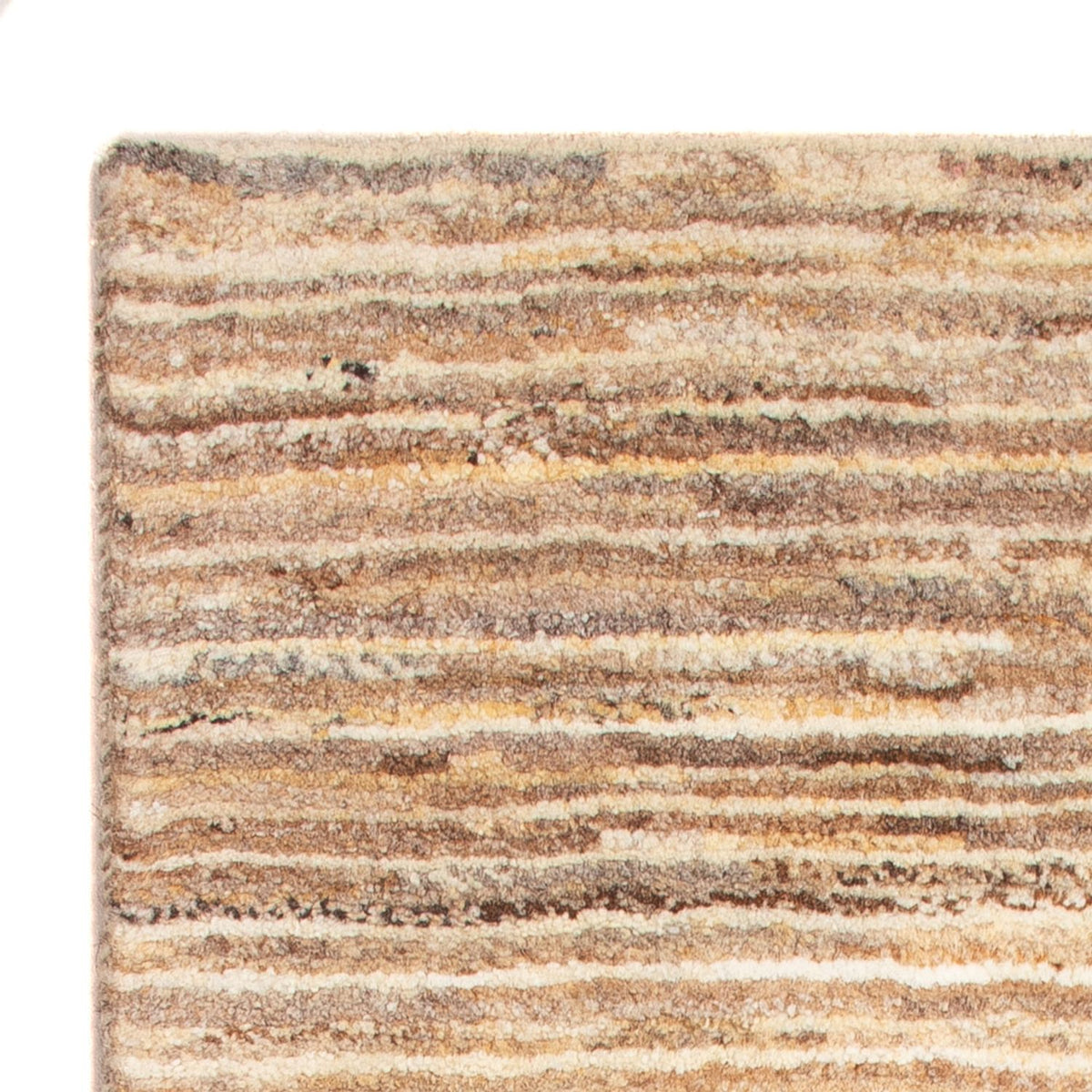 Gabbeh Teppich - Perser - 95 x 57 cm - dunkelbeige