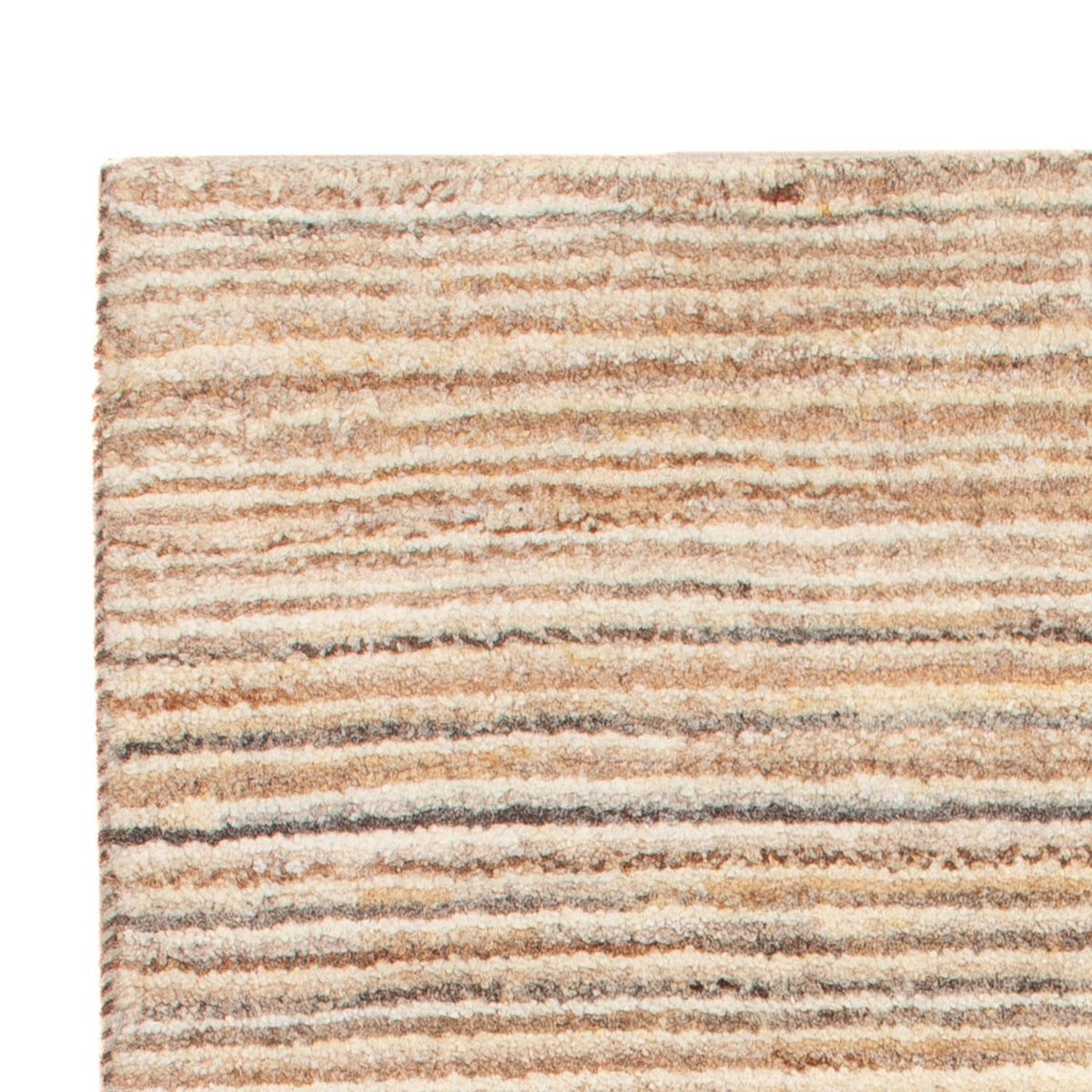 Gabbeh Teppich - Perser - 89 x 59 cm - dunkelbeige