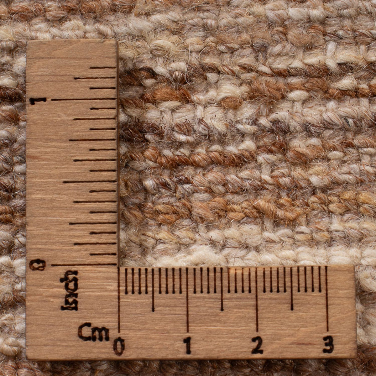 Gabbeh Teppich - Perser - 94 x 61 cm - dunkelbeige