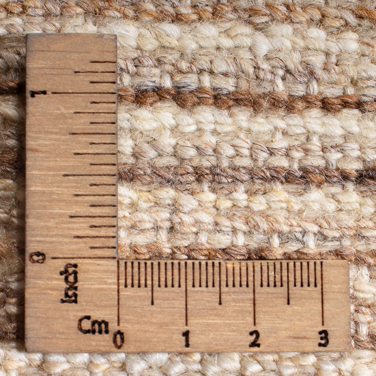 Gabbeh Teppich - Perser quadratisch  - 212 x 205 cm - natur