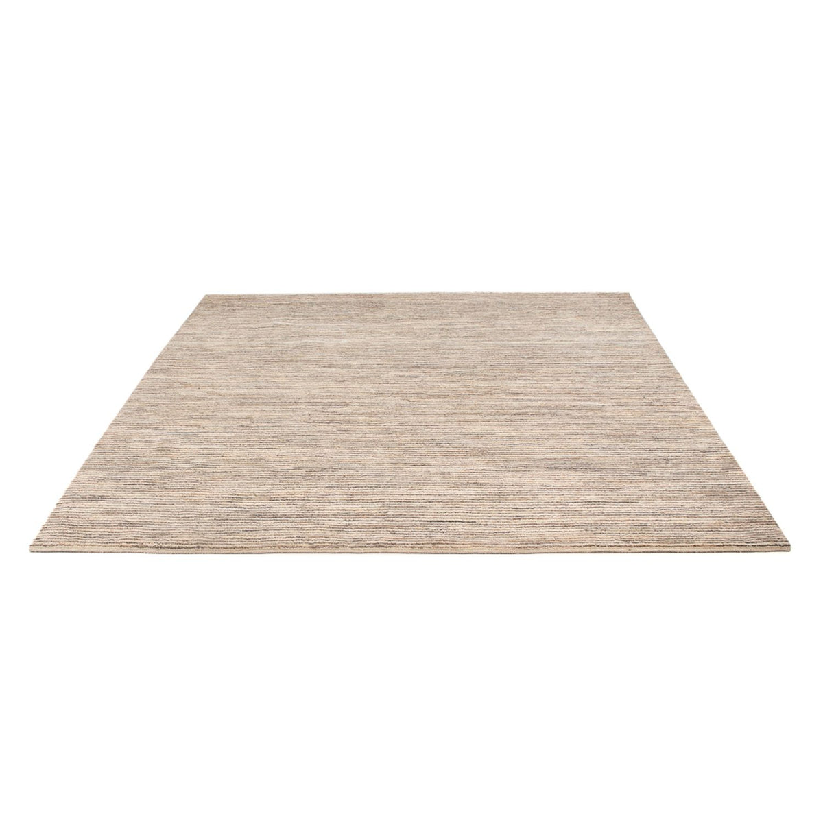 Gabbeh Teppich - Perser quadratisch  - 216 x 207 cm - dunkelbeige