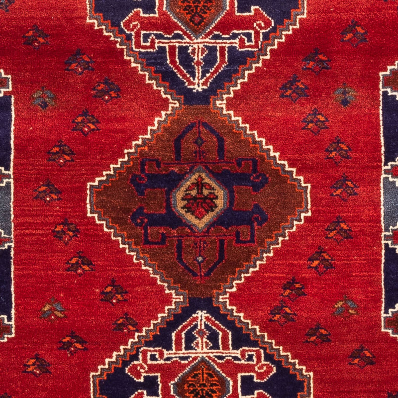 Gabbeh Teppich - Kaschkuli Perser - 158 x 112 cm - rot