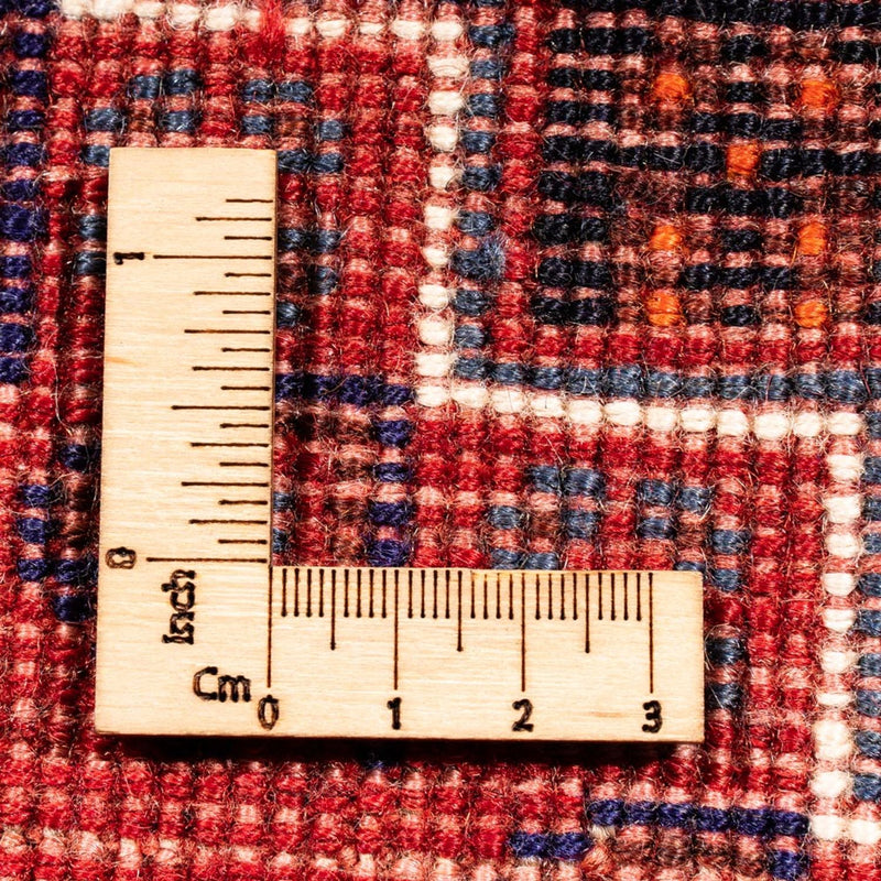 Gabbeh Teppich - Kaschkuli Perser - 158 x 112 cm - rot