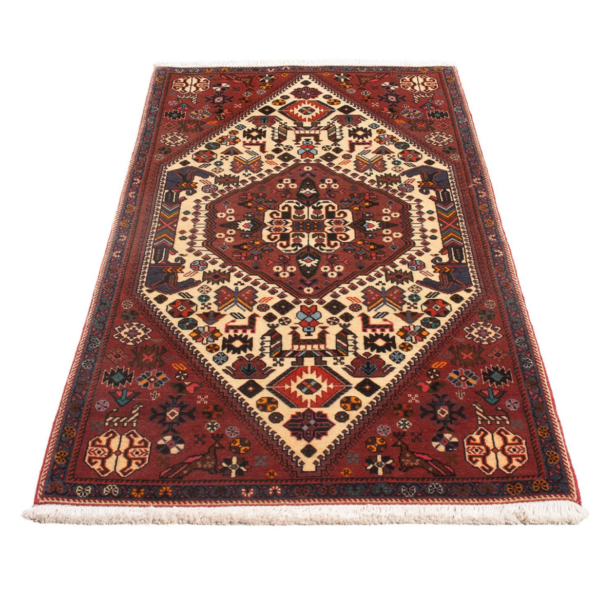 Perserteppich - Nomadic - 150 x 73 cm - creme