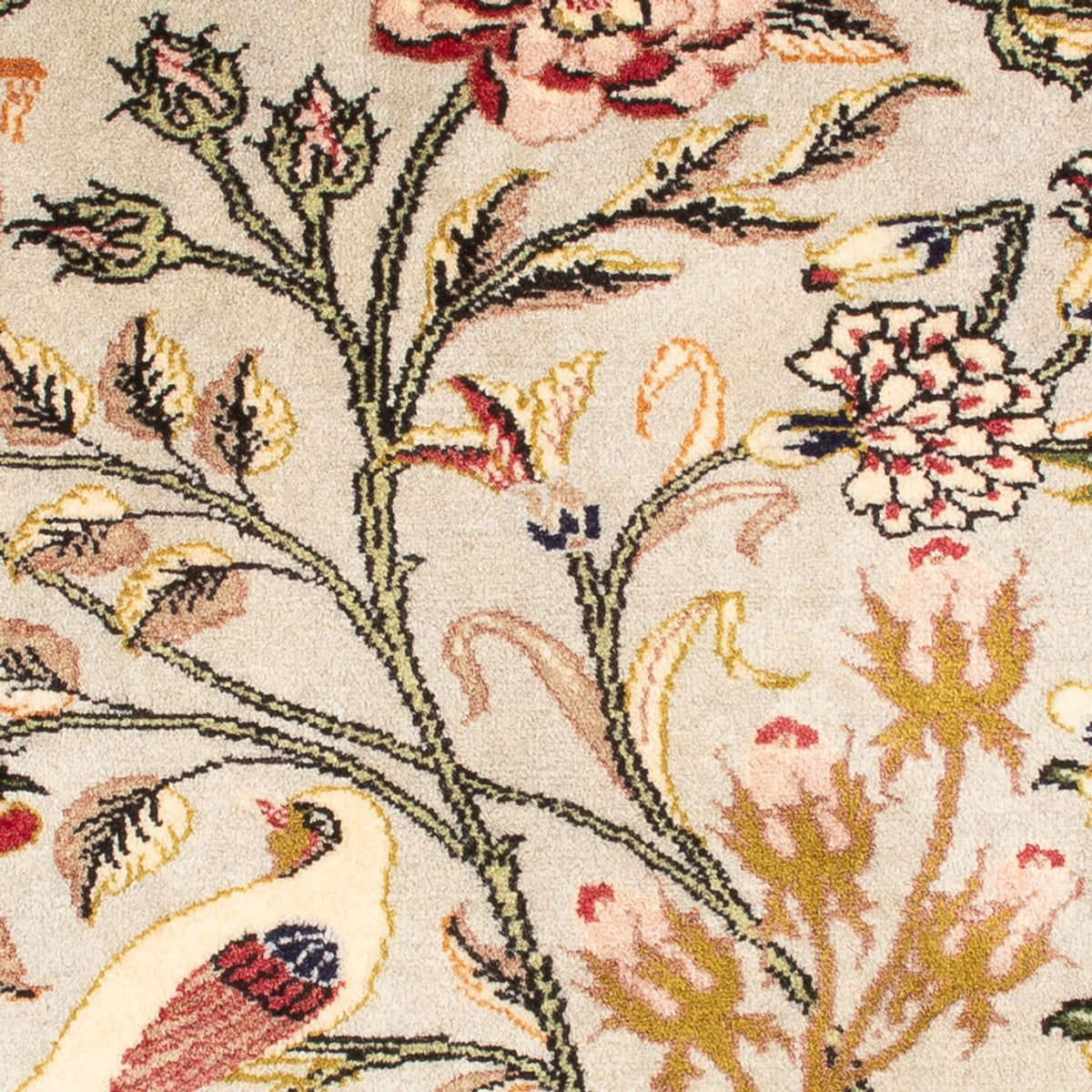 Perserteppich - Ghom - 90 x 70 cm - mehrfarbig