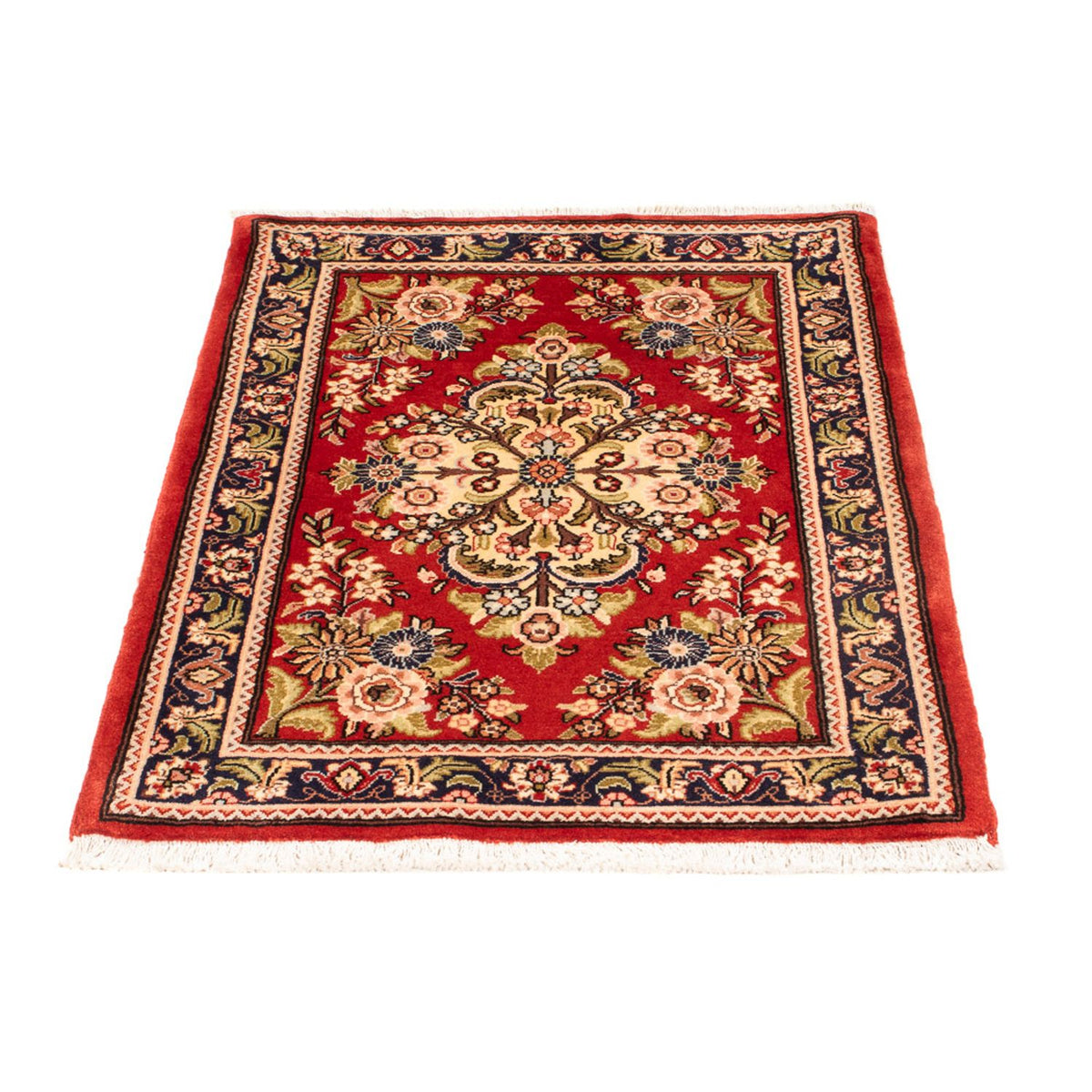 Perserteppich - Ghom - 98 x 68 cm - rot