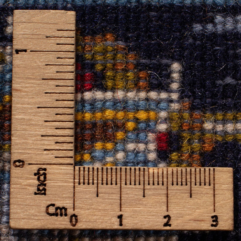 Perserteppich - Keshan - 390 x 266 cm - dunkelblau