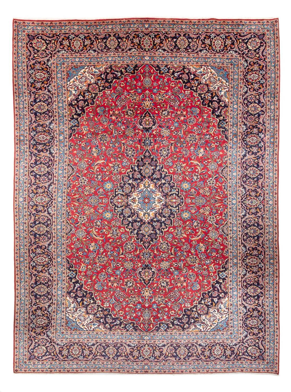 Perserteppich - Keshan - 400 x 292 cm - rot