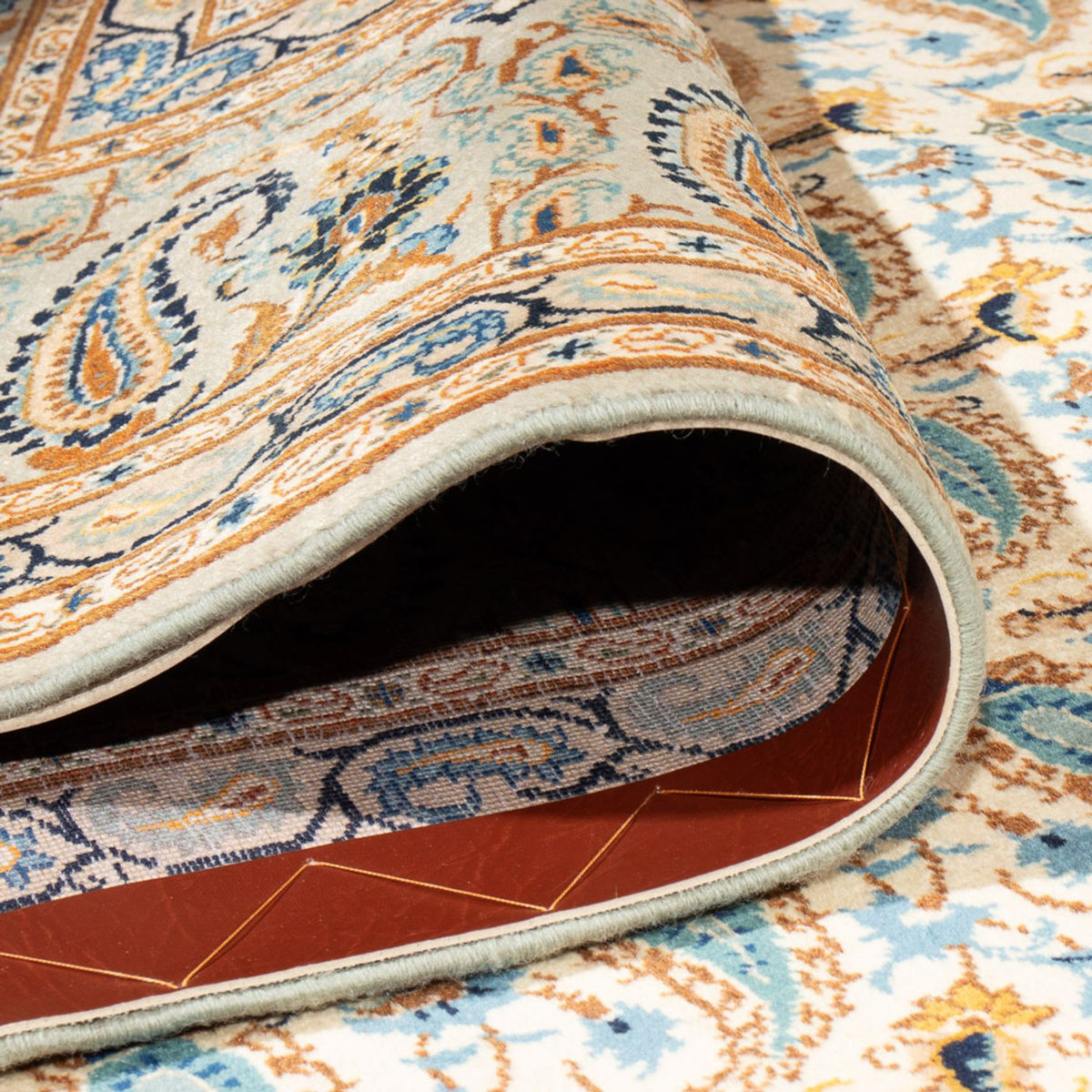 Perserteppich - Keshan - 350 x 270 cm - hellgrün