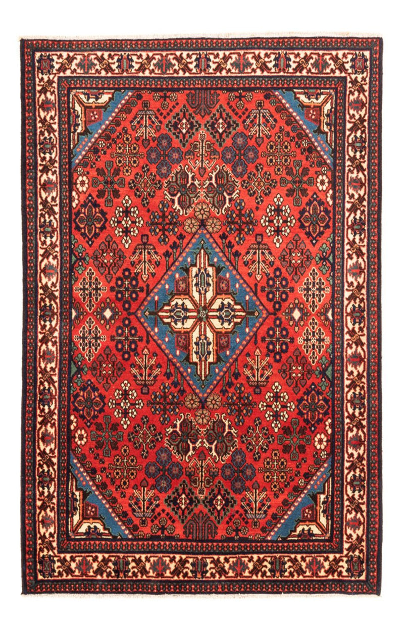Perserteppich - Nomadic - 156 x 105 cm - rot