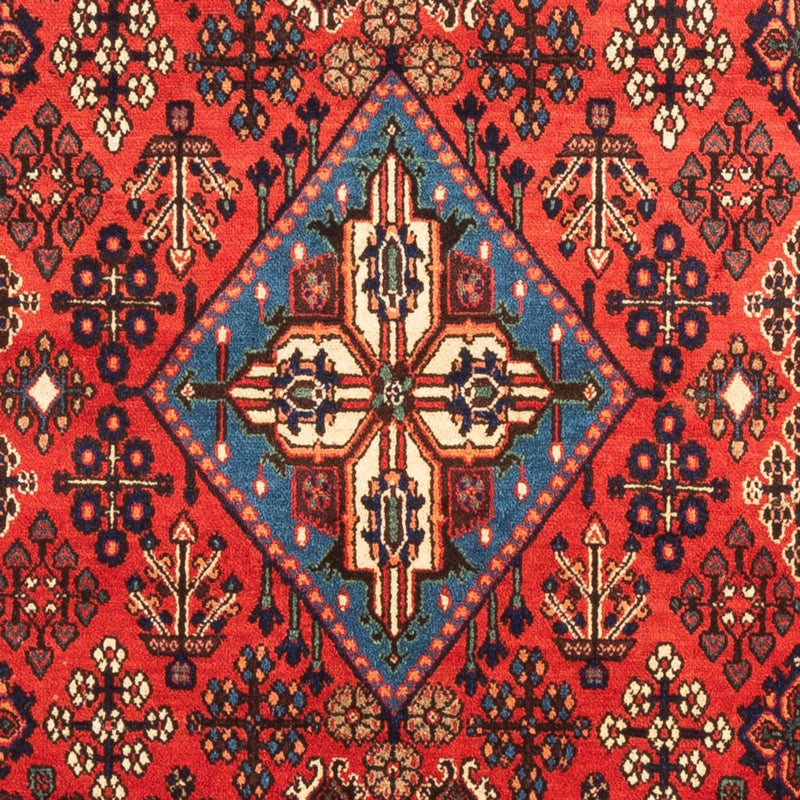 Perserteppich - Nomadic - 156 x 105 cm - rot