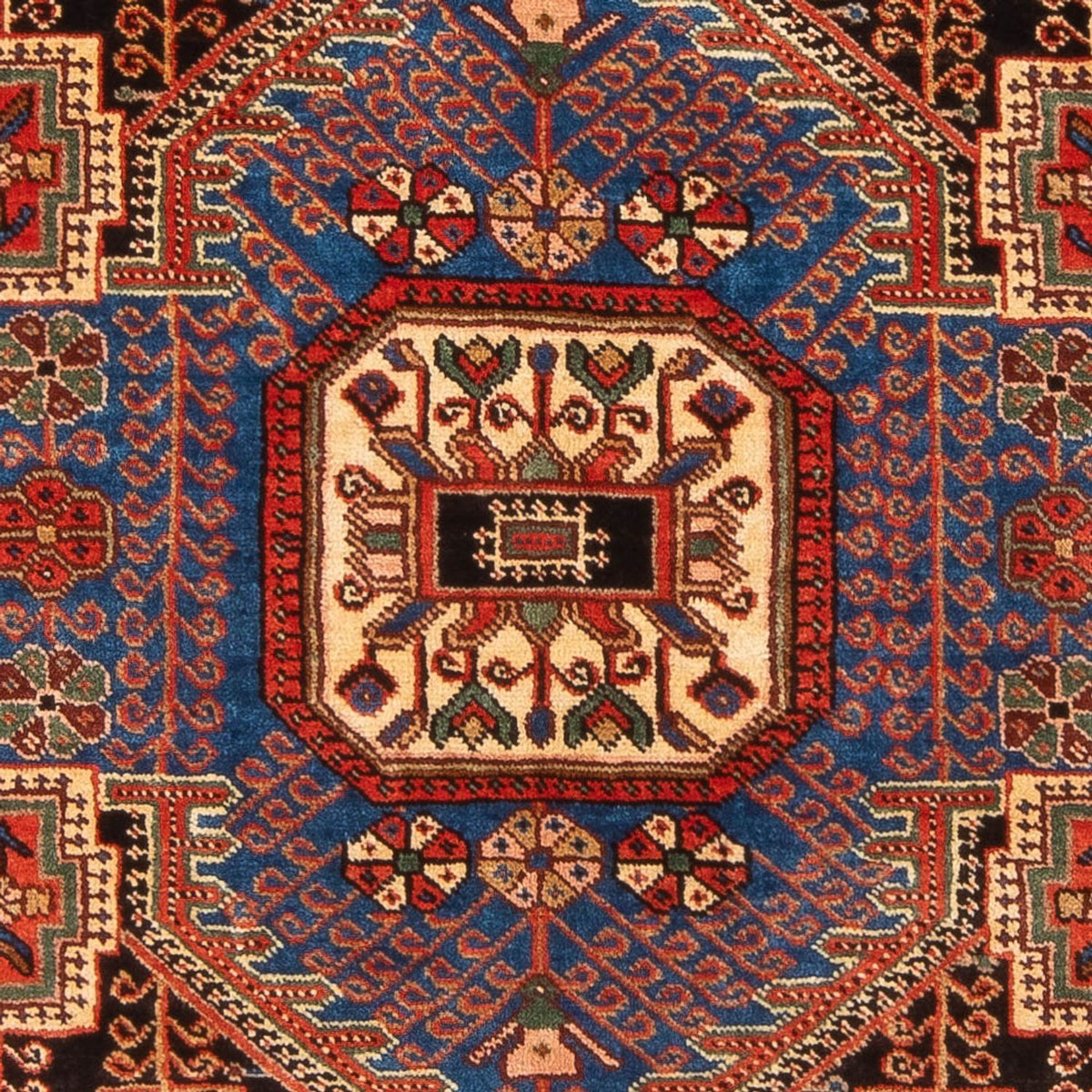 Perserteppich - Nomadic - 205 x 137 cm - blau