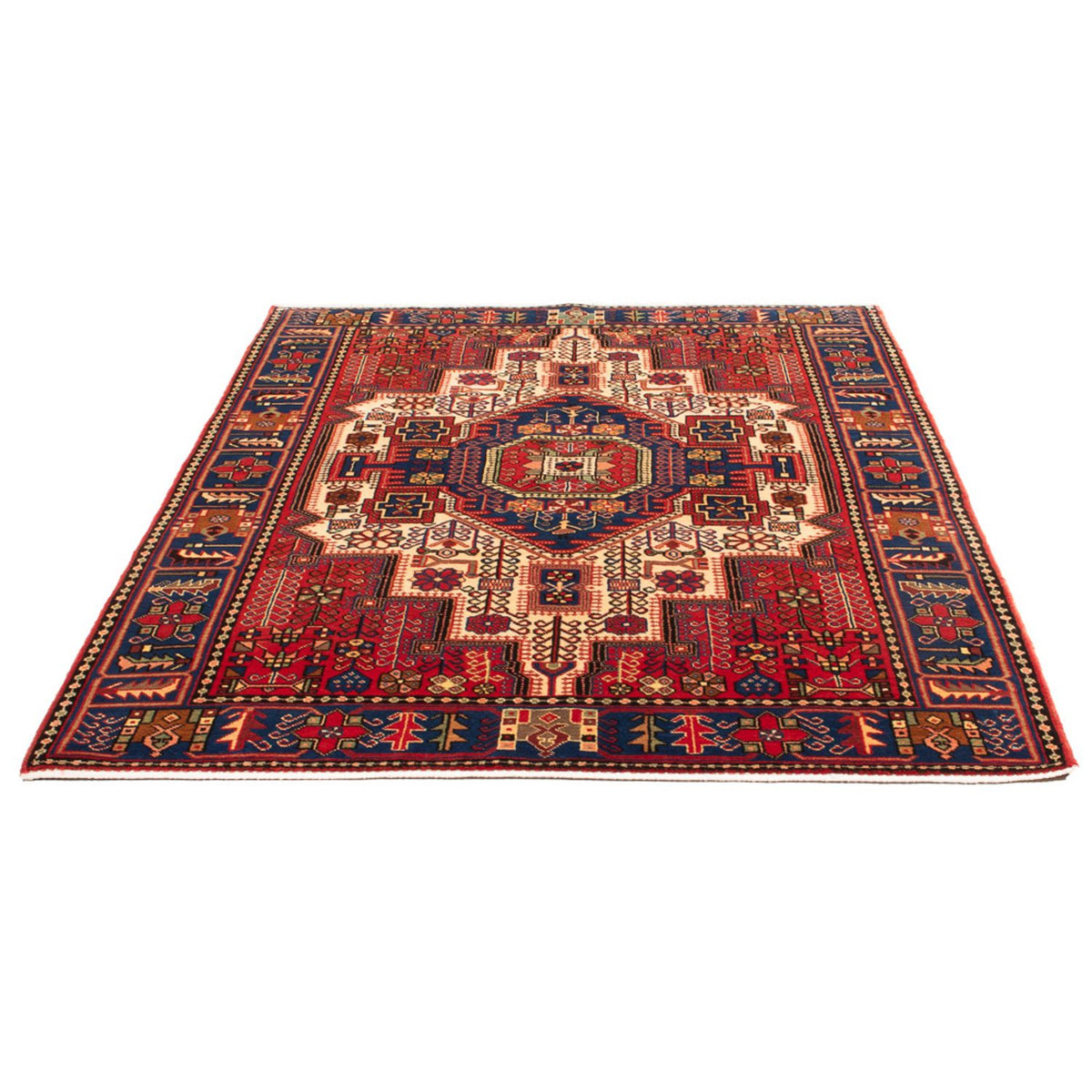 Perserteppich - Nomadic - 200 x 146 cm - blau
