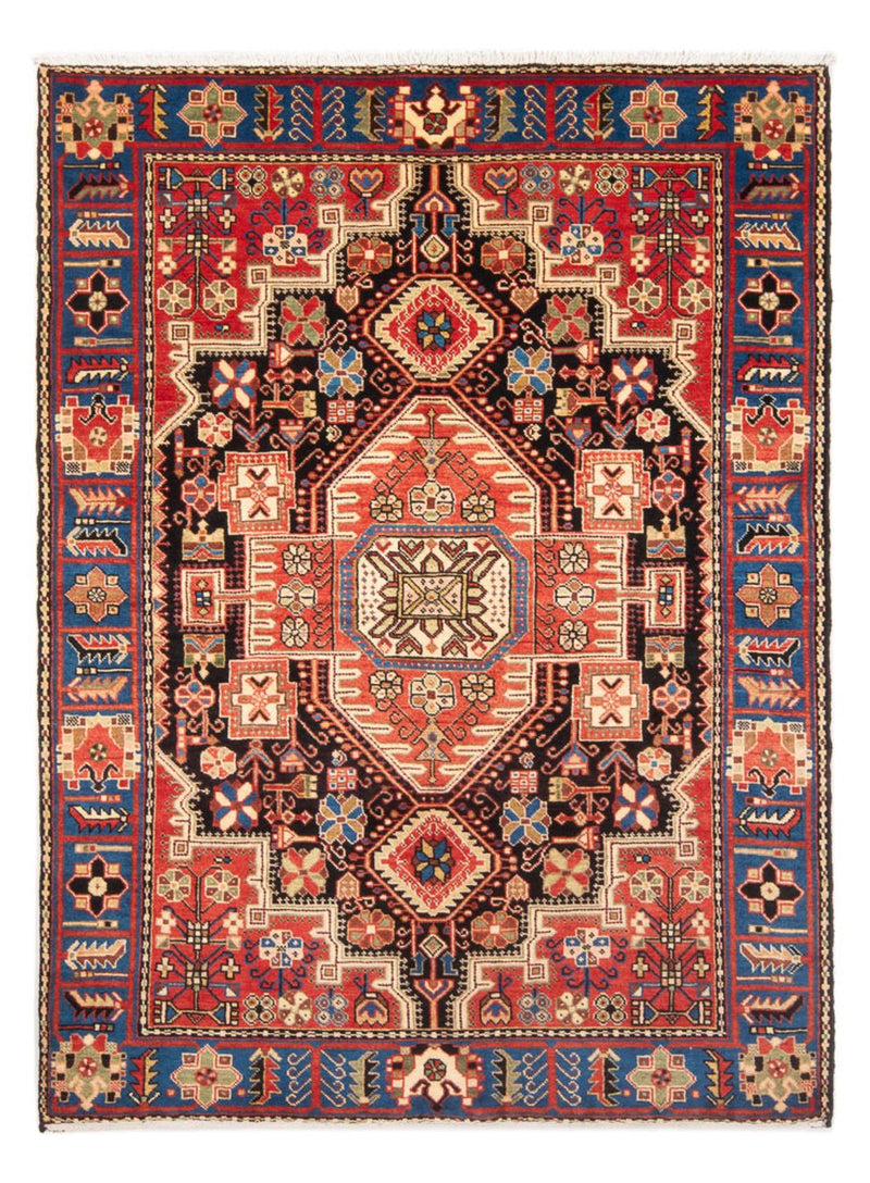 Perserteppich - Nomadic - 194 x 140 cm - hellbeige