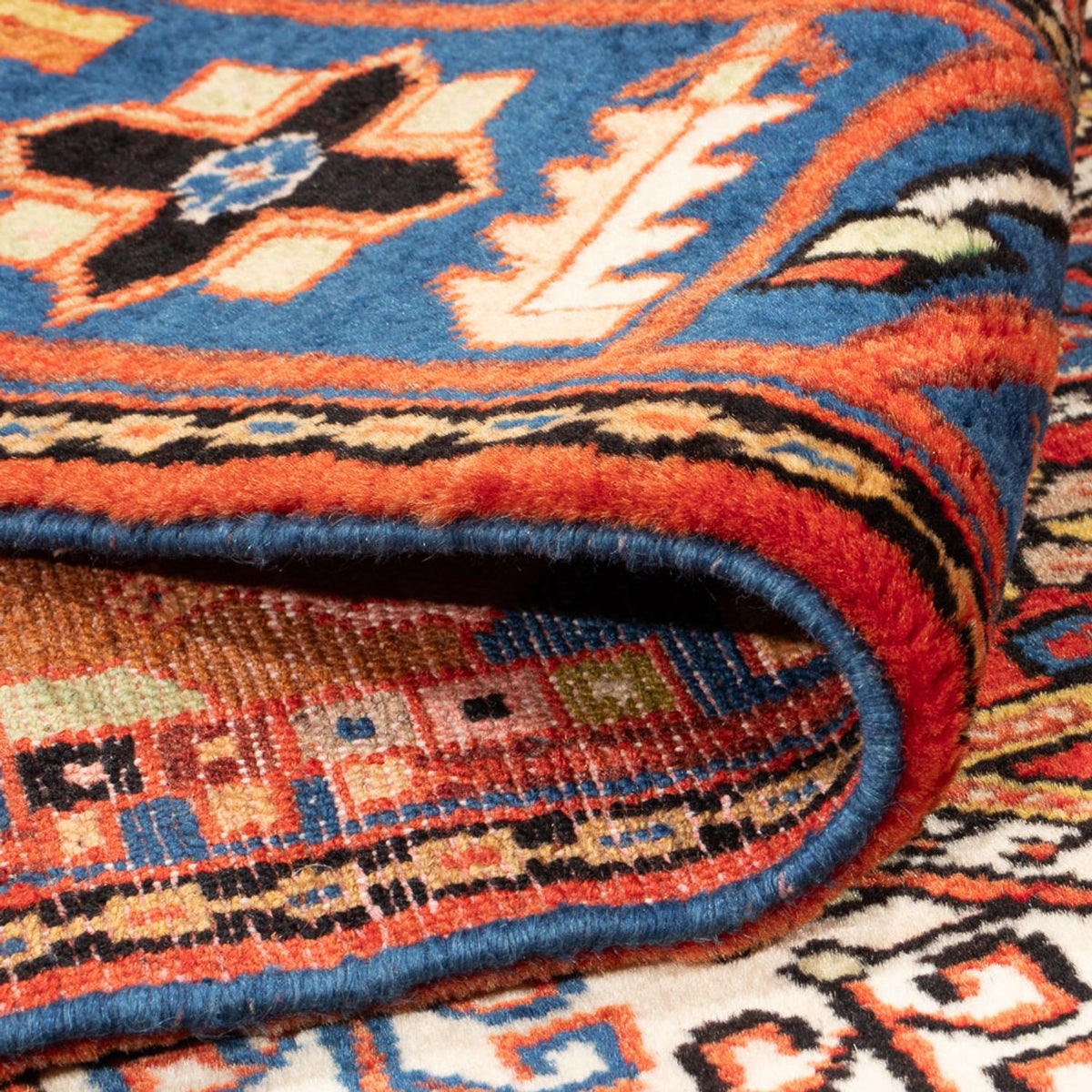 Perserteppich - Nomadic - 200 x 140 cm - rot