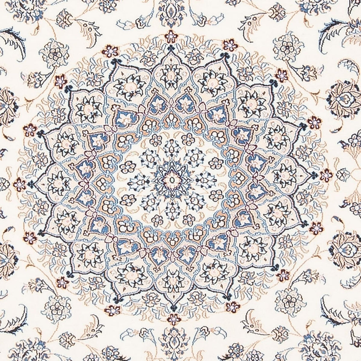 Perserteppich - Nain - Premium - 207 x 150 cm - creme