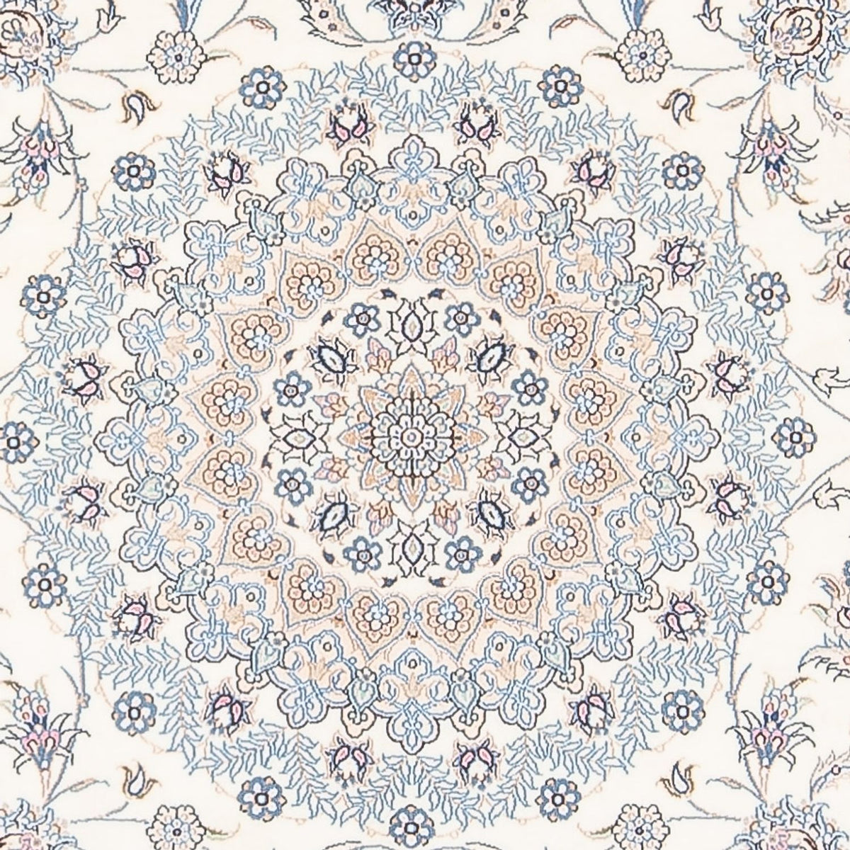 Perserteppich - Nain - Premium - 236 x 169 cm - hellblau