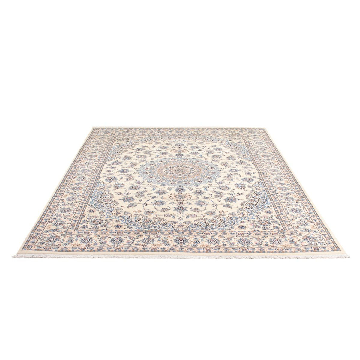 Perserteppich - Nain - Premium - 236 x 169 cm - hellblau