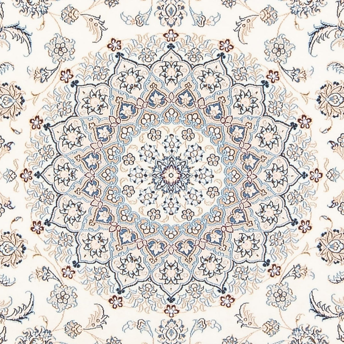 Perserteppich - Nain - Premium - 206 x 150 cm - creme