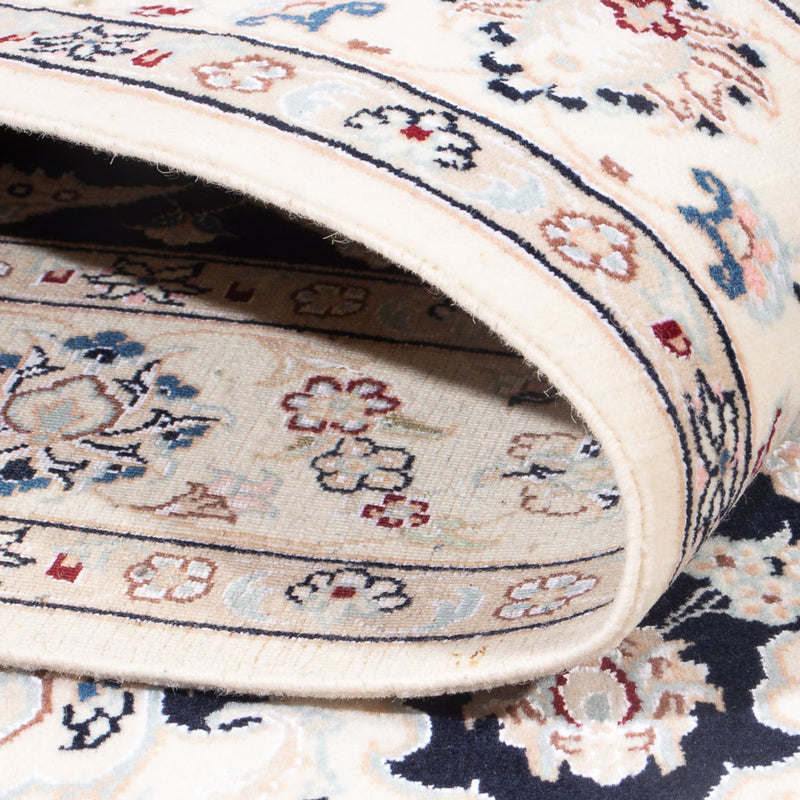 Perserteppich - Nain - Premium - 164 x 108 cm - dunkelblau