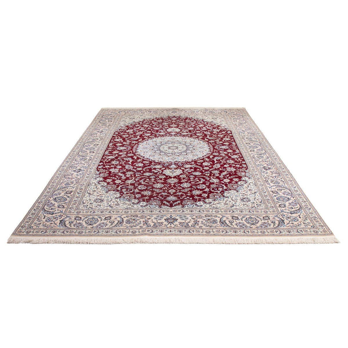 Perserteppich - Nain - Premium - 307 x 199 cm - rot