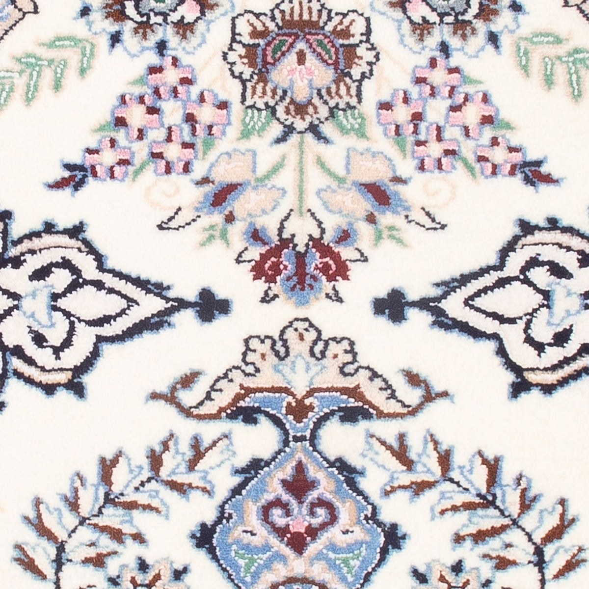Perserteppich - Nain - Premium - 80 x 50 cm - creme
