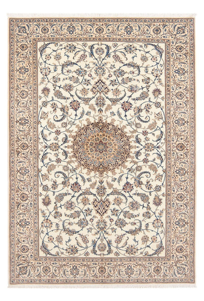 Tapis de Nain - 6La Tapis 127x203cm - Tapis persan - beige clair