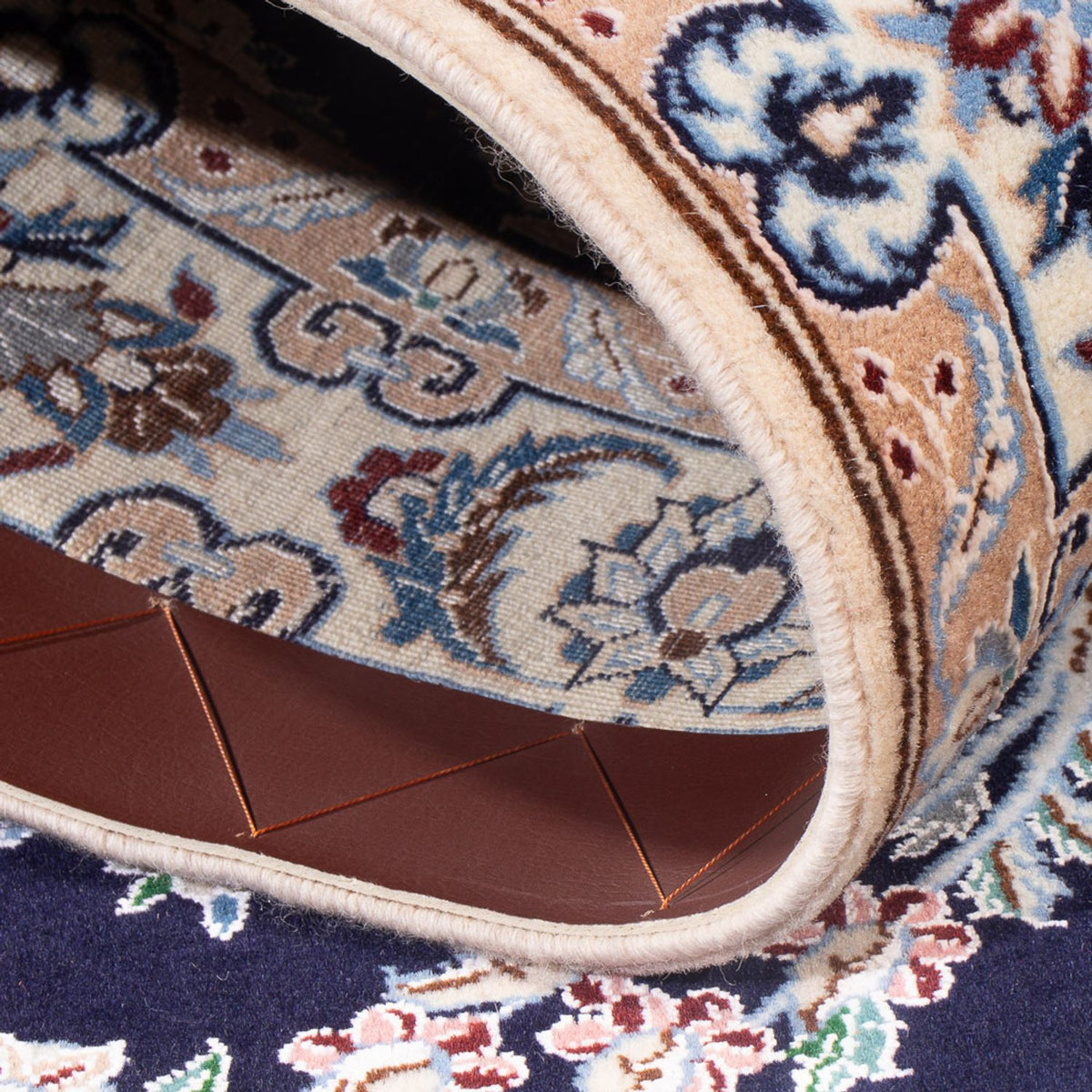 Perserteppich - Nain - Premium - 142 x 98 cm - dunkelblau