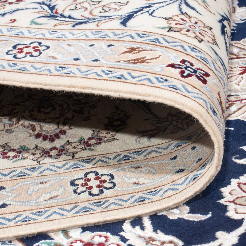 Perserteppich - Nain - Premium - 298 x 195 cm - dunkelblau