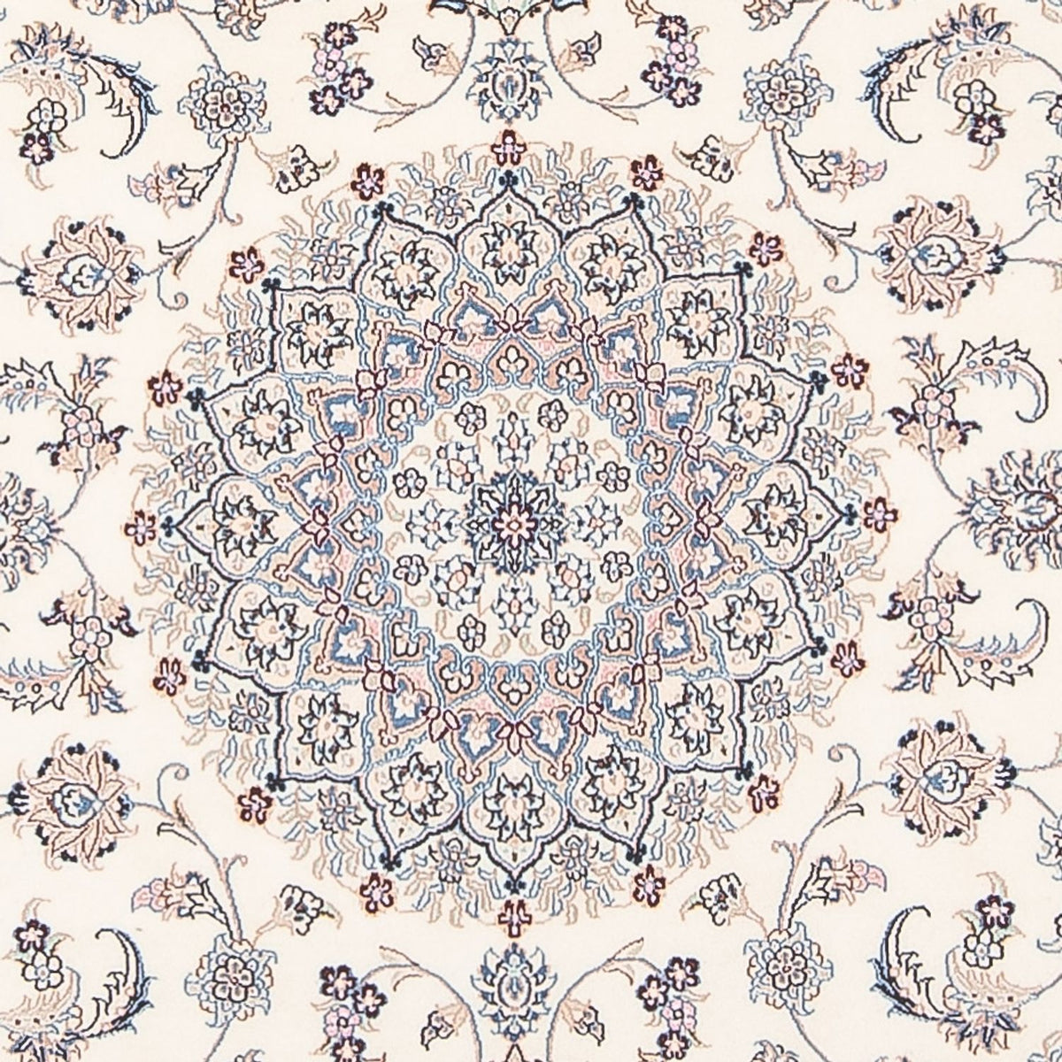 Perserteppich - Nain - Premium - 205 x 135 cm - creme