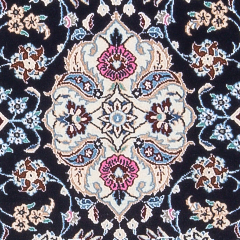 Läufer Perser - Nain - Premium - 196 x 50 cm - dunkelblau