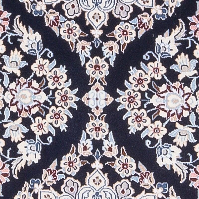 Läufer Perser - Nain - Premium - 188 x 58 cm - dunkelblau