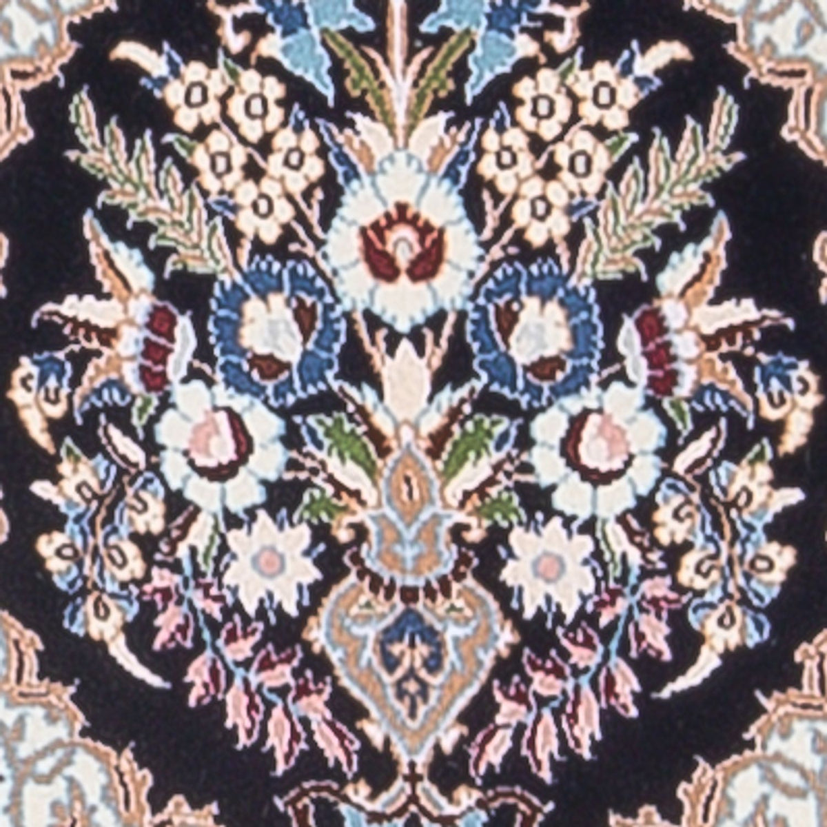 Läufer Perser - Nain - Premium - 215 x 33 cm - dunkelblau