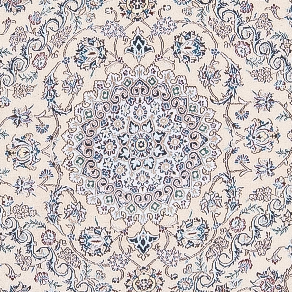 Läufer Perser - Nain - Premium - 315 x 91 cm - grau