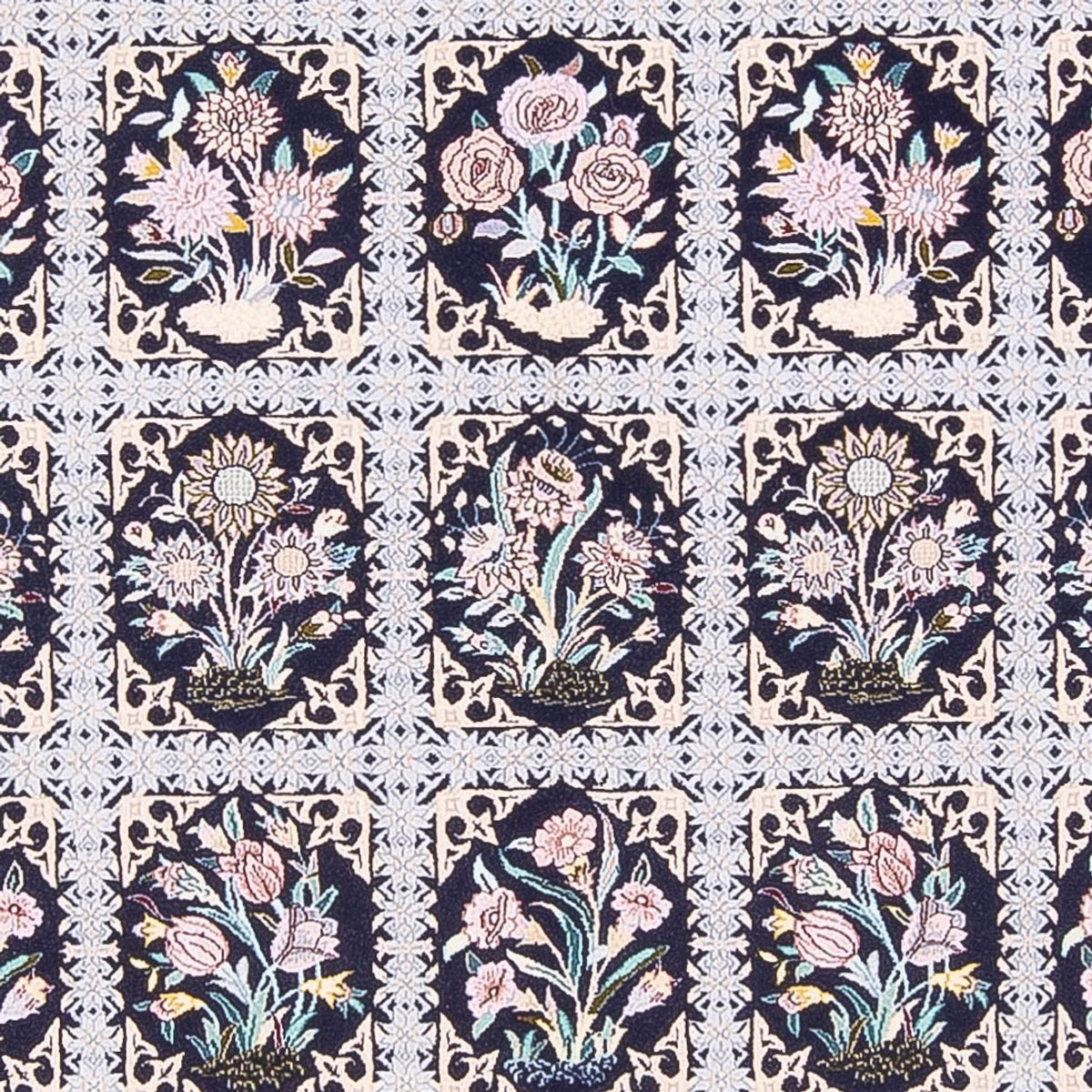 Perserteppich - Nain - Premium - 220 x 148 cm - dunkelblau