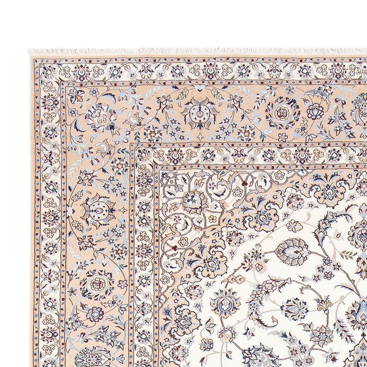 Perserteppich - Nain - Premium - 308 x 210 cm - creme