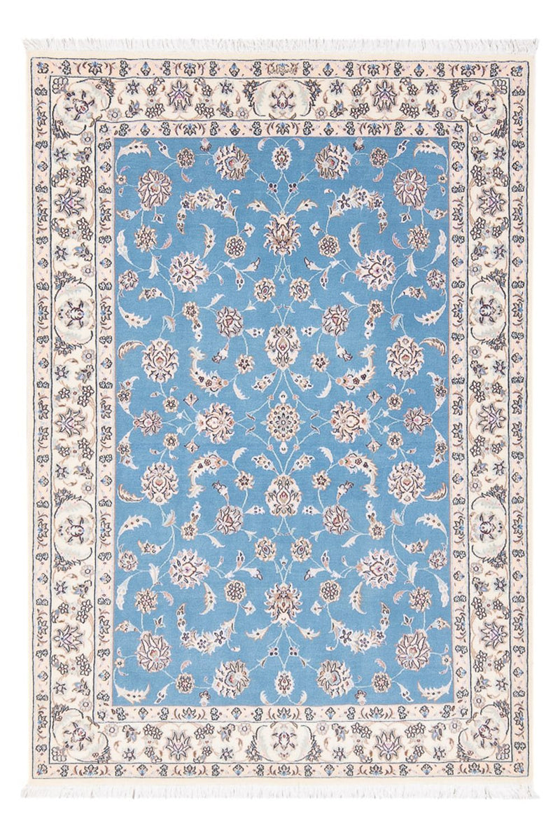 Perserteppich - Nain - Premium - 160 x 108 cm - blau
