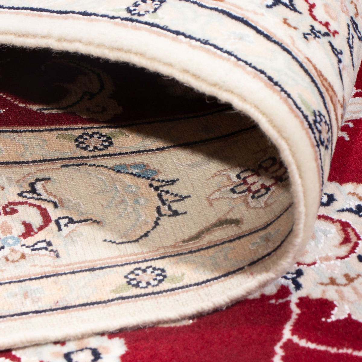 Perserteppich - Nain - Premium - 115 x 80 cm - rot