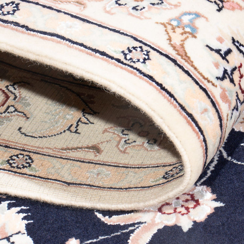 Perserteppich - Nain - Premium - 123 x 81 cm - dunkelblau