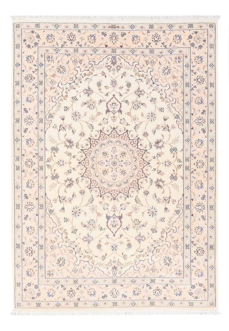 Perserteppich - Nain - Premium - 163 x 108 cm - creme