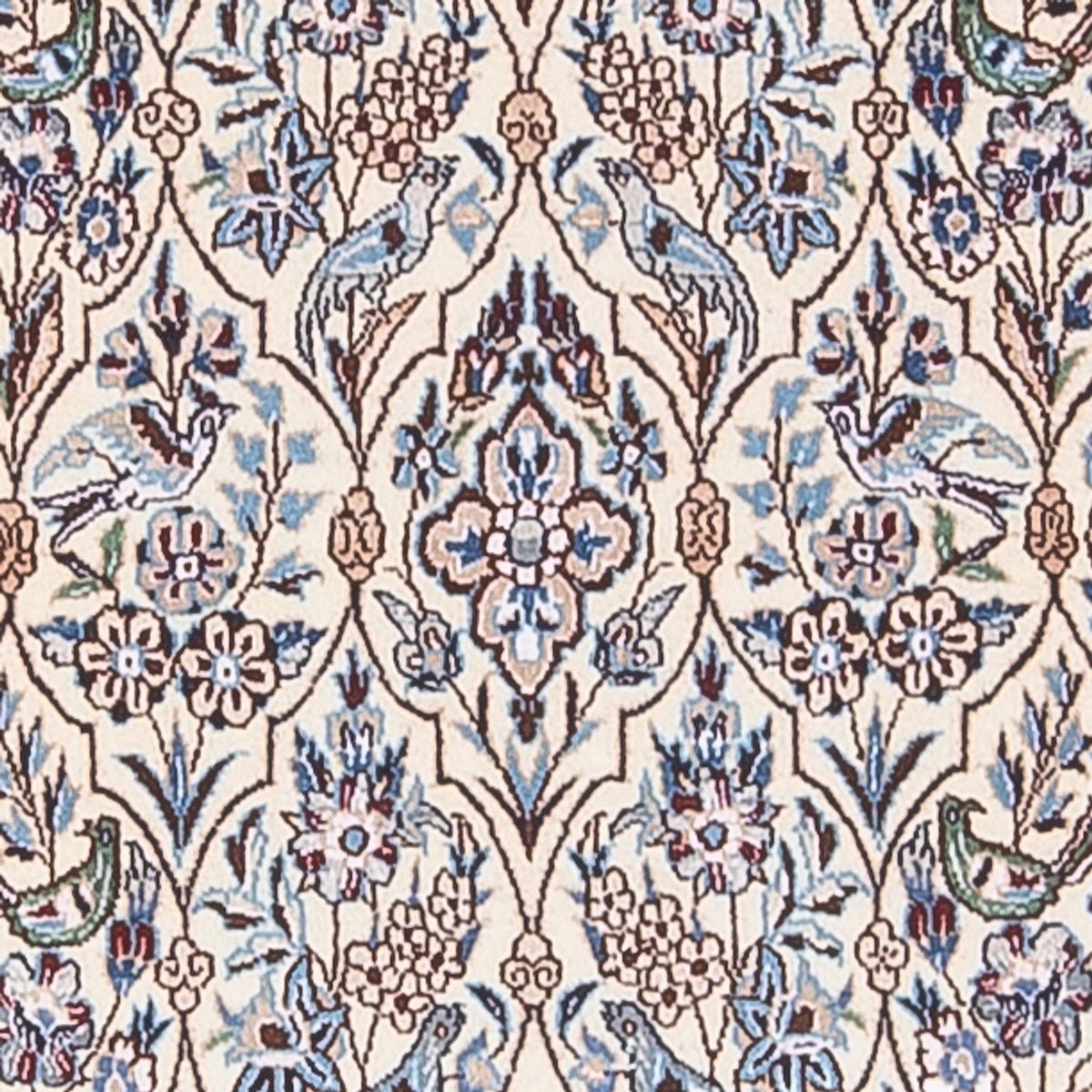 Perserteppich - Nain - Premium - 145 x 71 cm - dunkelbeige