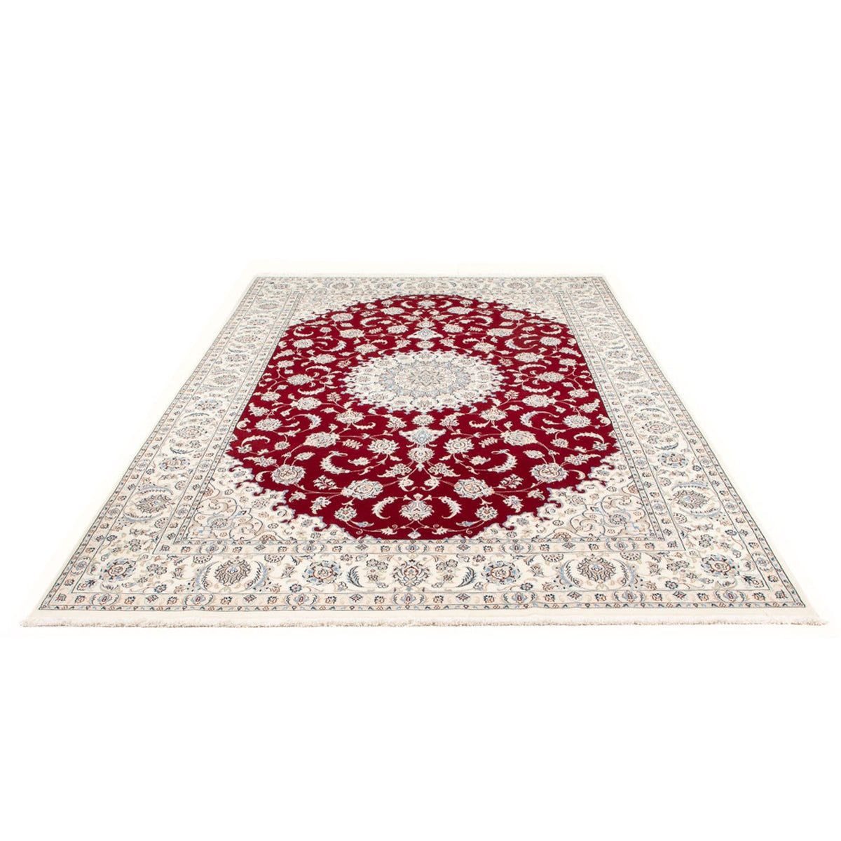 Perserteppich - Nain - 298 x 196 cm - rot