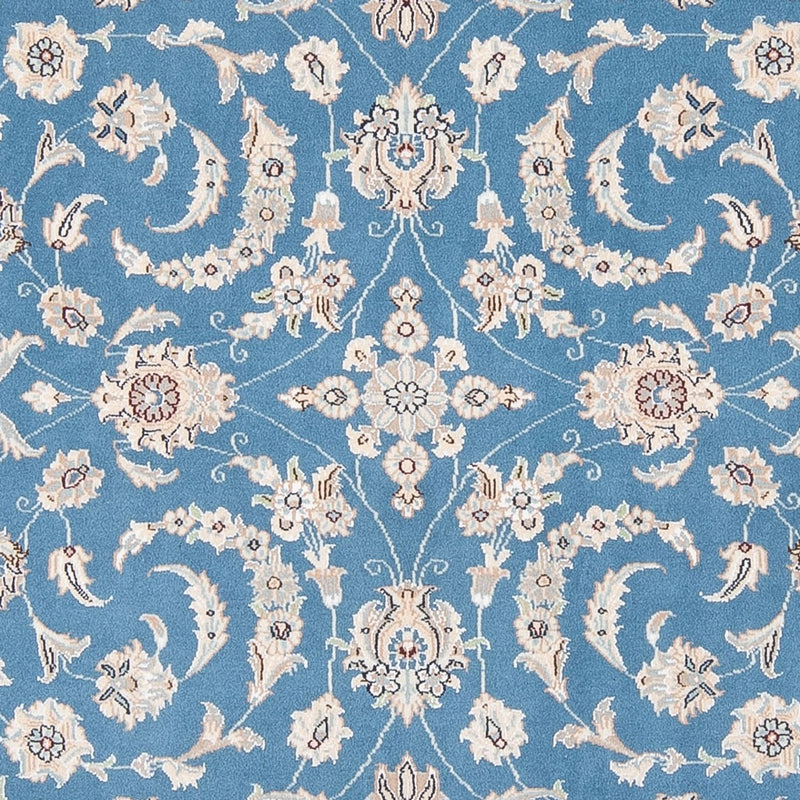 Perserteppich - Nain - Premium - 198 x 152 cm - blau