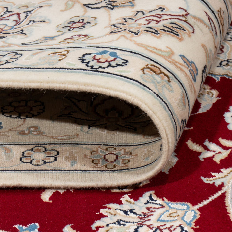 Perserteppich - Nain - 242 x 168 cm - rot