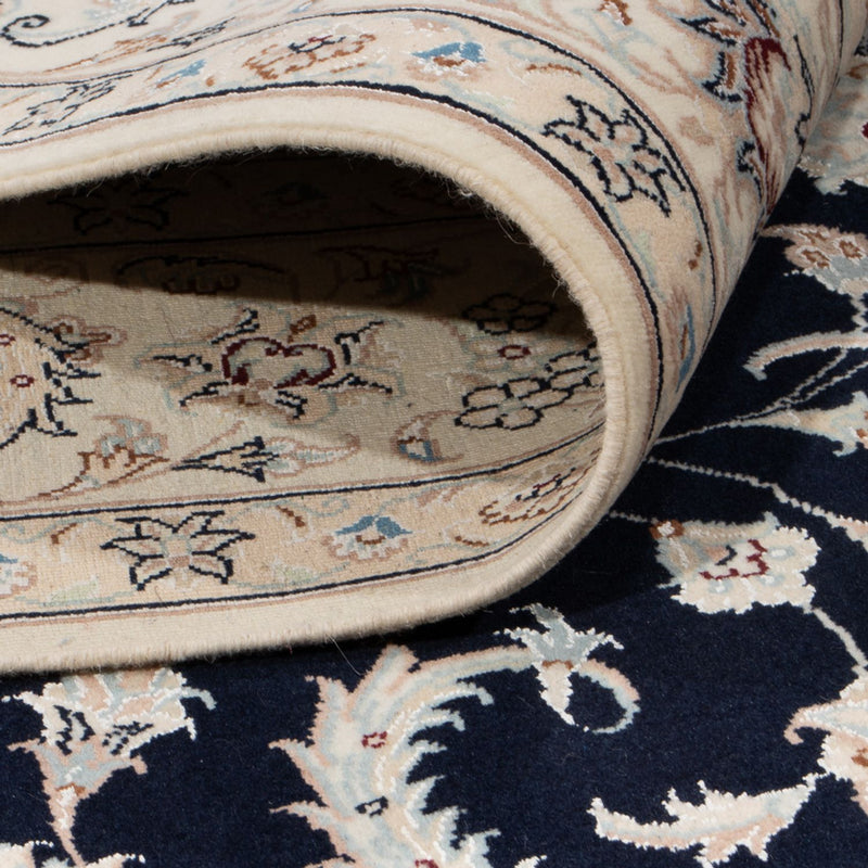 Perserteppich - Nain - 235 x 172 cm - dunkelblau